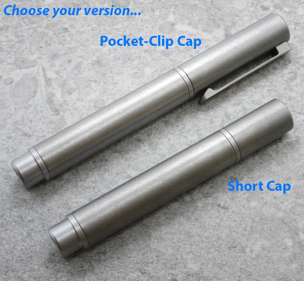 TEC Accessories Hi-MARKR Titanium Marker Short Cap Stonewash