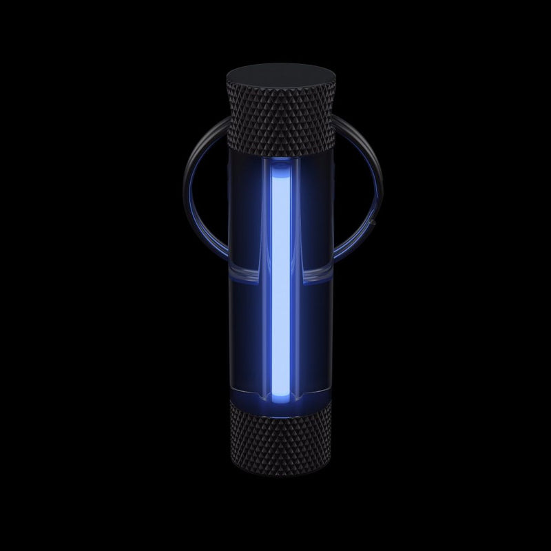 Firefly MegaGlow Tritium Marker Fob UV Blue  