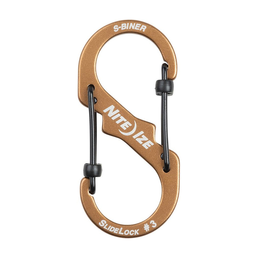 Nite-Ize S-Biner Slidelock No.2 Brown