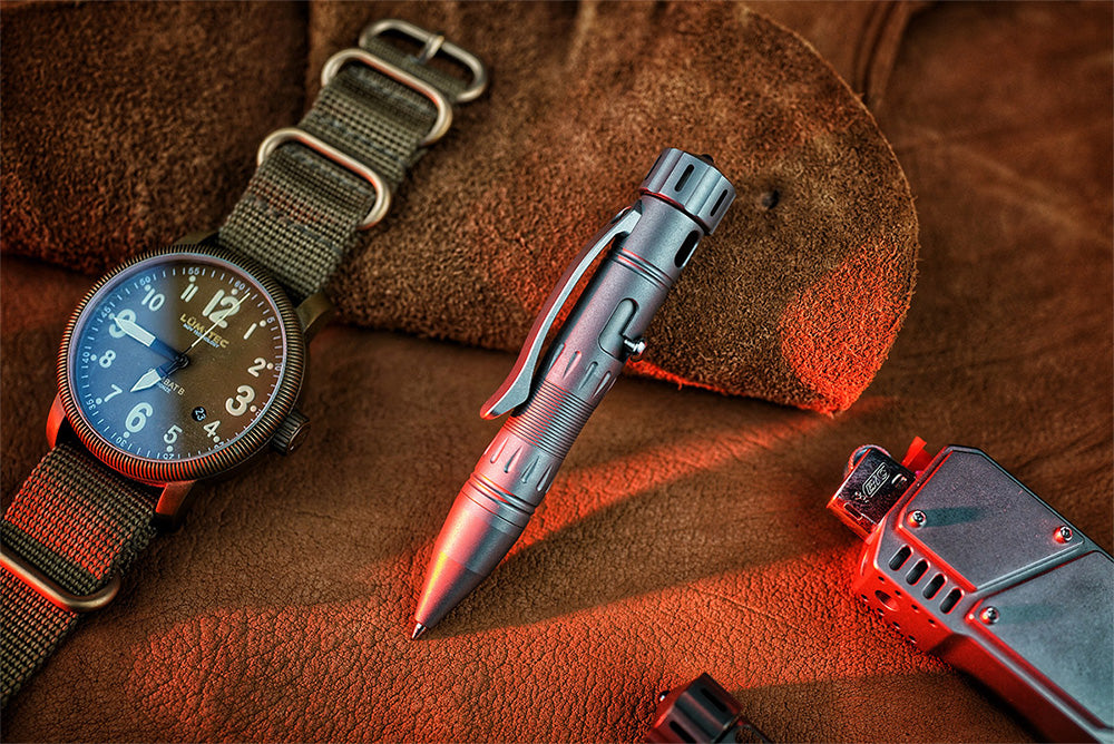 MecArmy TPX10 Bolt Action Pen (Titanium)   