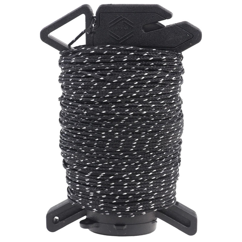 Atwood-Rope Ready Rope Micro Cord Black Reflective  