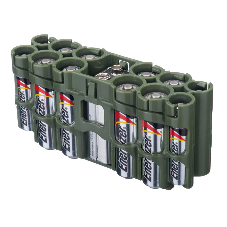 Powerpax Storacell Battery Caddy A9 Military Green  