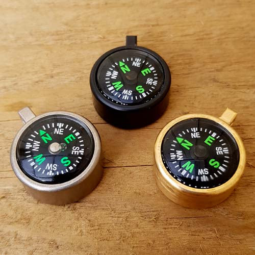 CountyComm Companion Compass (Delrin - Brass) Delrin  