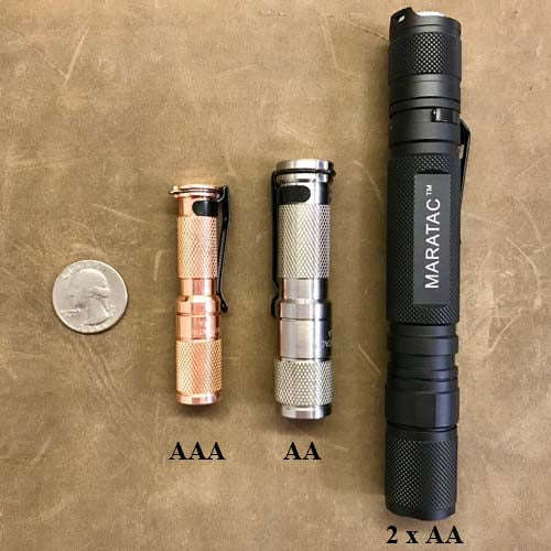 CountyComm Maratac AAA Copper Flashlight (REV 6)   