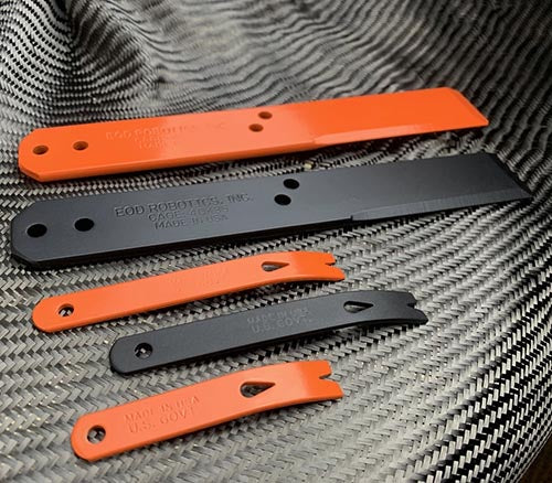 CountyComm Powder Coated EOD Breacher Widgy Bars 3" Widgy Bar (Orange)  