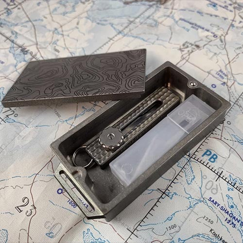 CountyComm Titanium Pocket Strong Box with Loop (Gen2)   