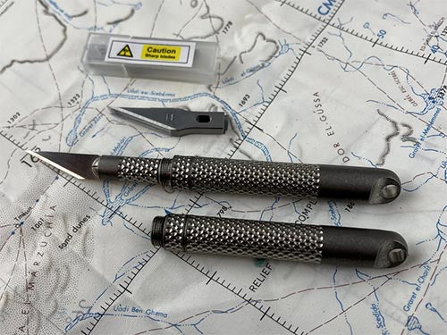 CountyComm Maratac Titanium Collapsible Scalpel   