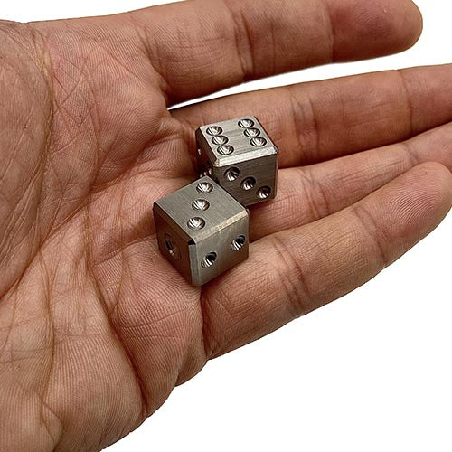 CountyComm Pair-A-Dice Titanium Dice Set   