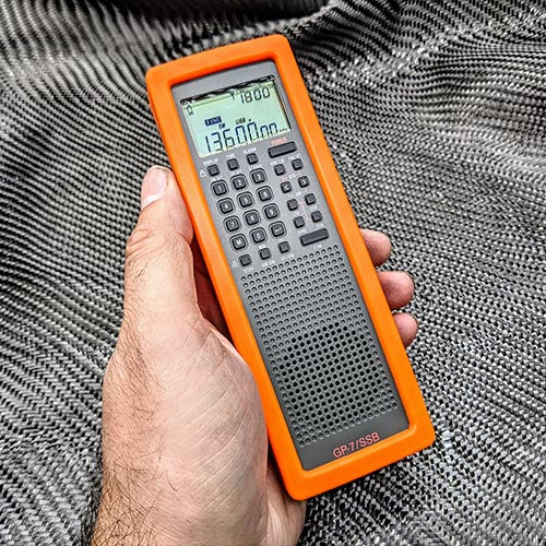 CountyComm Armored Silicone GP Radio Case Orange  