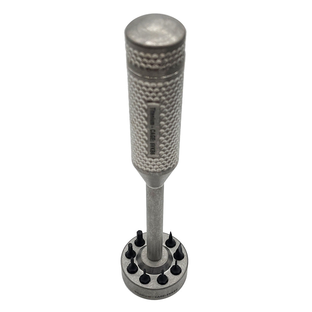 CountyComm Universal Titanium Screwdriver Desk Stand   