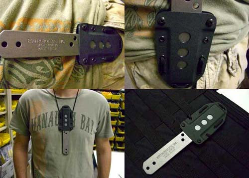 CountyComm EOD Breacher Bar Kydex Moulded Sheath   