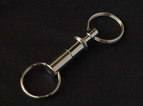 EDC 2 Part Detachable Keyring   