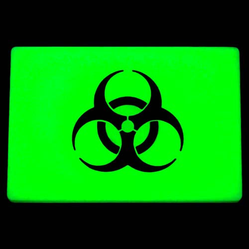 TEC Accessories BEACON Embrite BIOHAZARD GID Morale Patch (Green)   