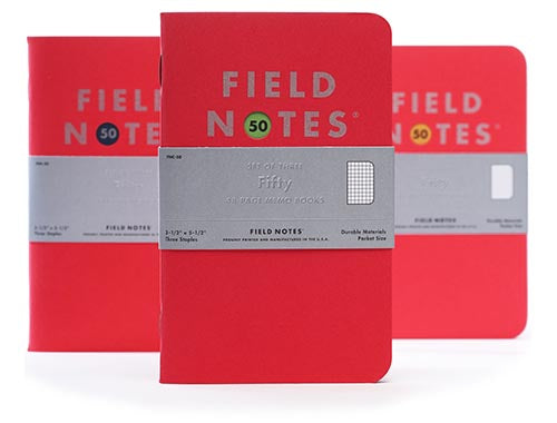 Field Notes Fifty (3-pack)   