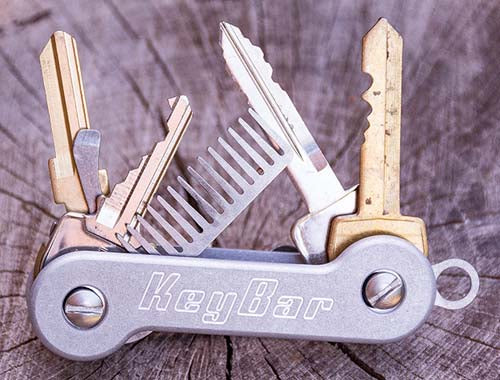 KeyBar Anodized Aluminum (Black)