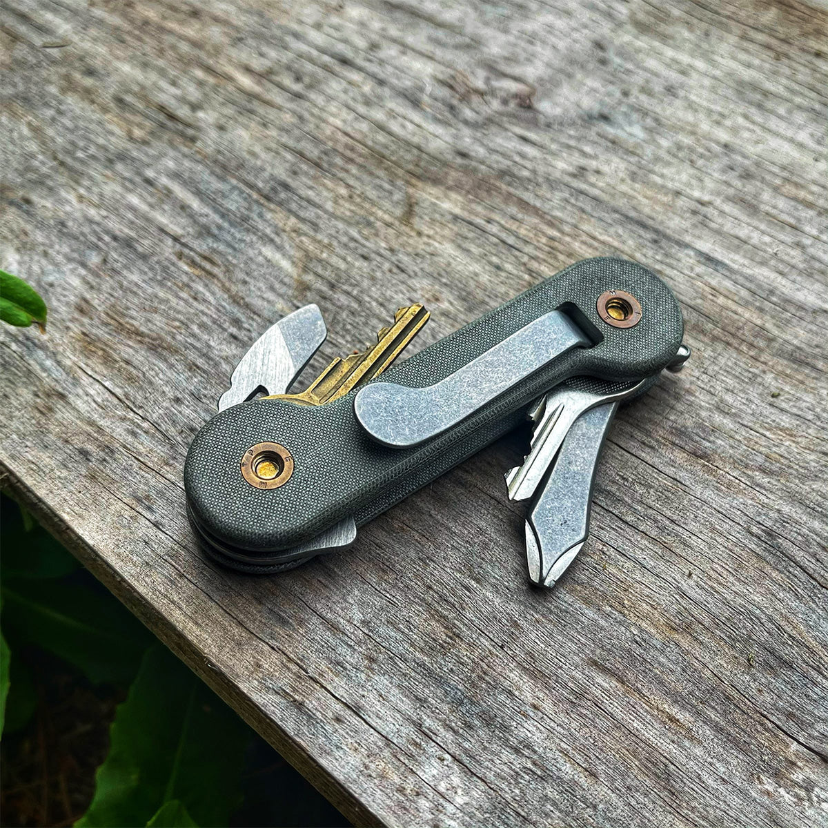 KeyBar Green Micarta   