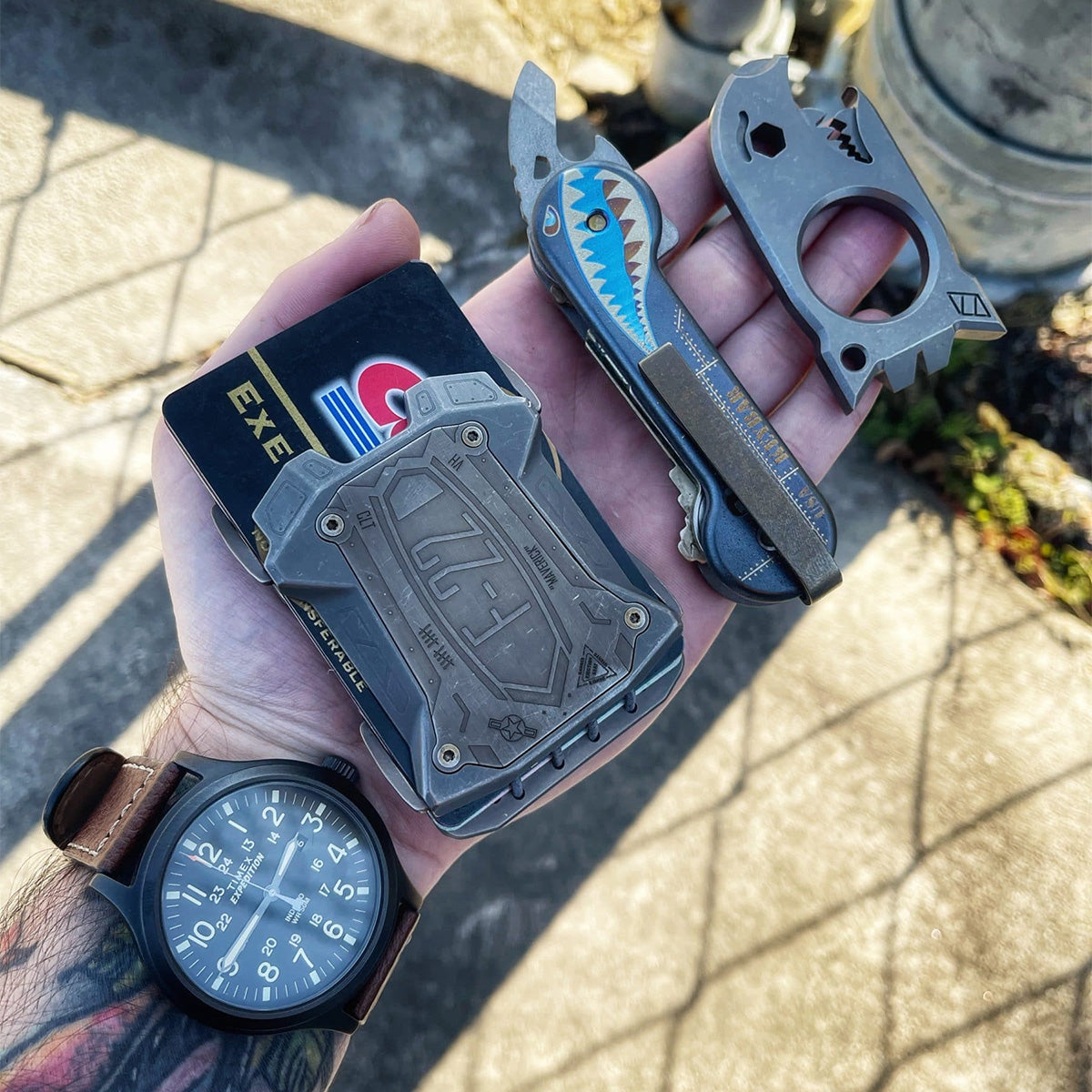 KeyBar Titanium Stealth Bomber   