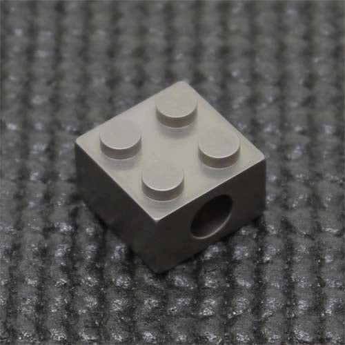 TEC Accessories T-Brick Titanium Lanyard Bead   