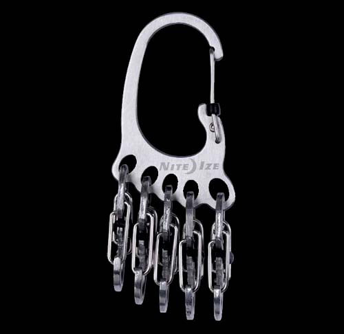 Nite-Ize Bigfoot Locker Keyrack Silver  