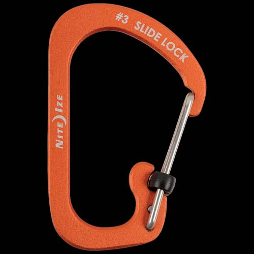 Nite-Ize Slidelock Carabiner #3 (Orange)   