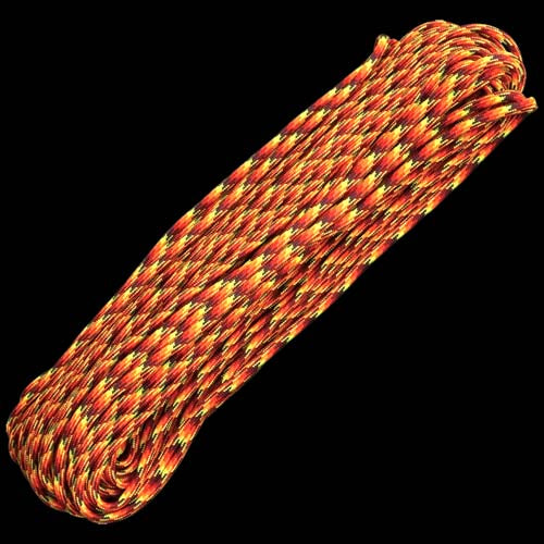 Atwood-Rope 550 Paracord - Fireball - 100ft (30m)   
