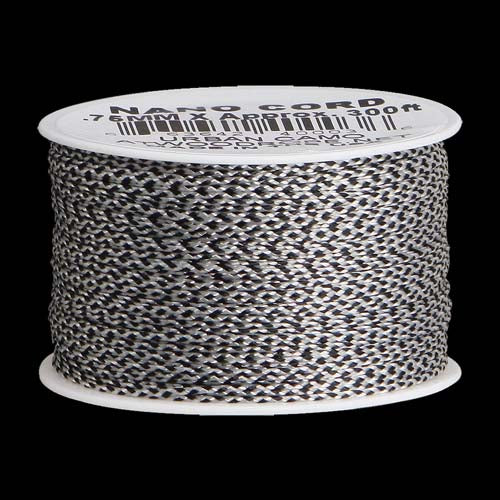 Atwood-Rope Nano Cord 0.75mm - Urban Camo 50ft (length)   