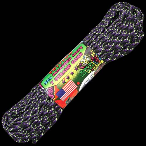 Atwood-Rope 550 Paracord - Undead 100ft (30m)   