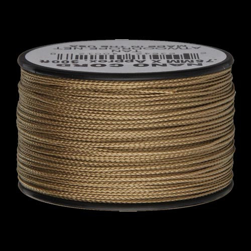 Atwood-Rope Nano Cord 0.75mm - Tan 300ft (Spool)   