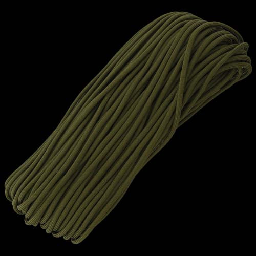US-Paracord MIL-C-5040 Type III (OD Green) 100ft   