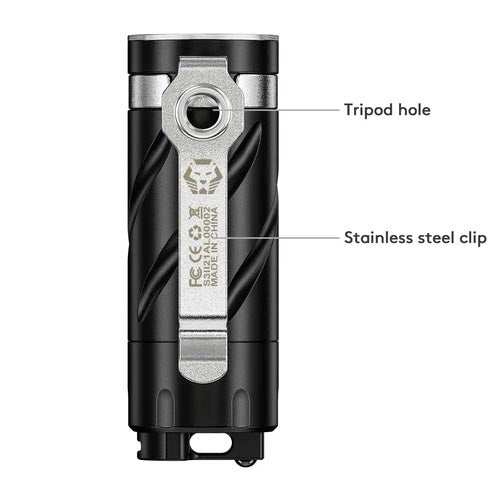 Tritium Rovyvon RovyVon S3 EDC Flashlight Tritium