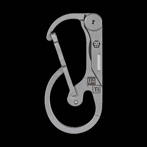 RovyVon U4 Titanium Carabiner   