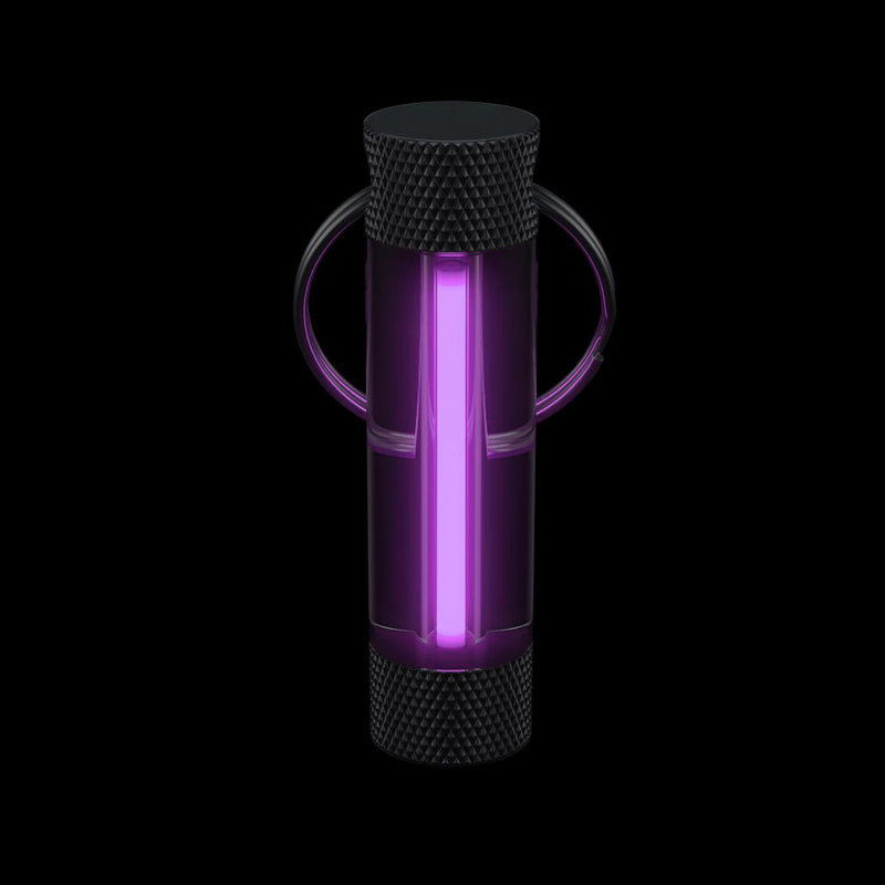 Firefly MegaGlow Tritium Marker Fob Purple Tritium  