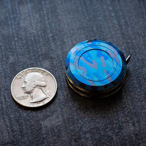 TEC Accessories Ti-Tape Measure (Blue Camo Exculsive Ed)   