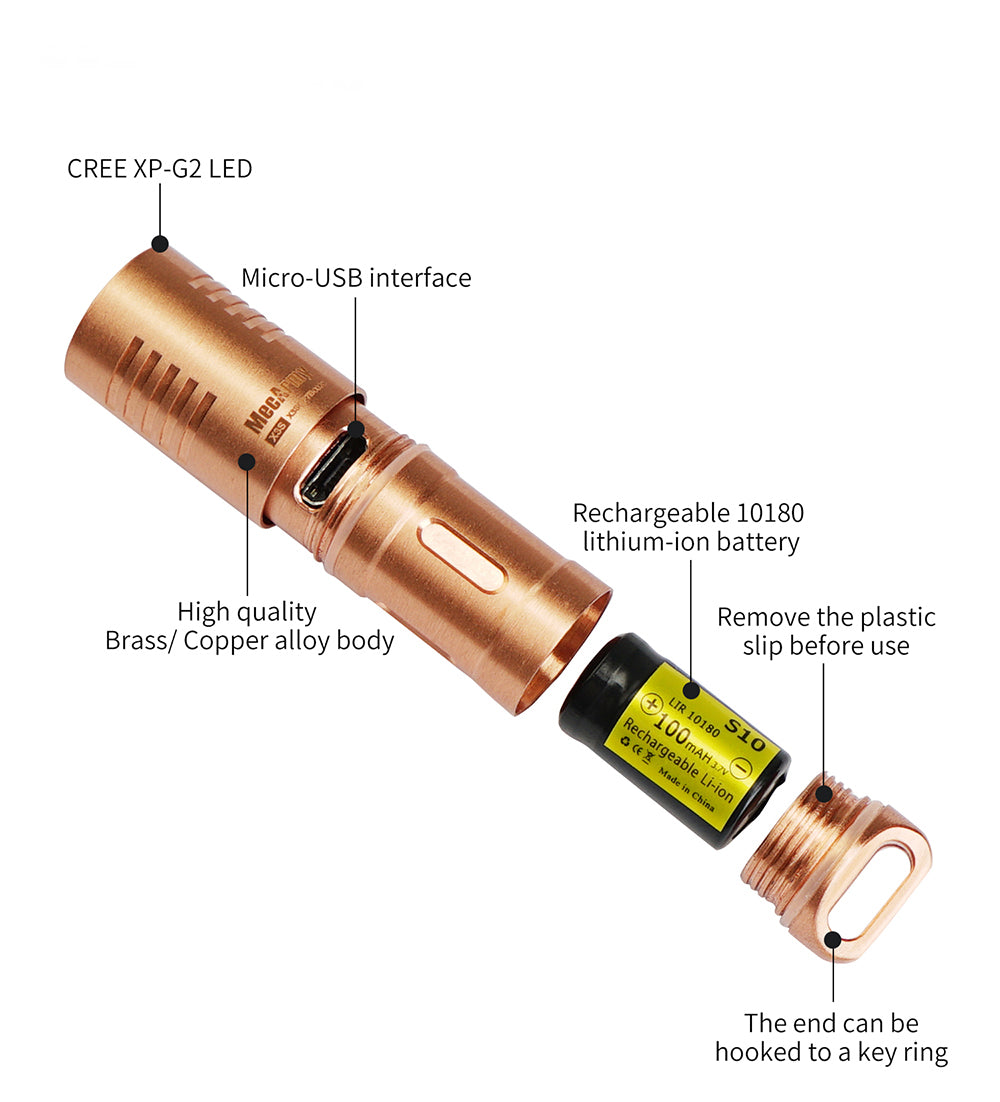 MecArmy X3S Flashlight   