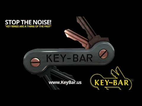 KeyBar Anodized Aluminum (Black)